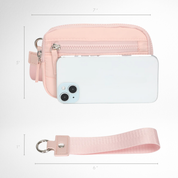 Hynes Eagle Puffer Wristlet Wallet – Women RFID Wallet Purse with Removable Strap, Water-Repellent & Lightweight Design