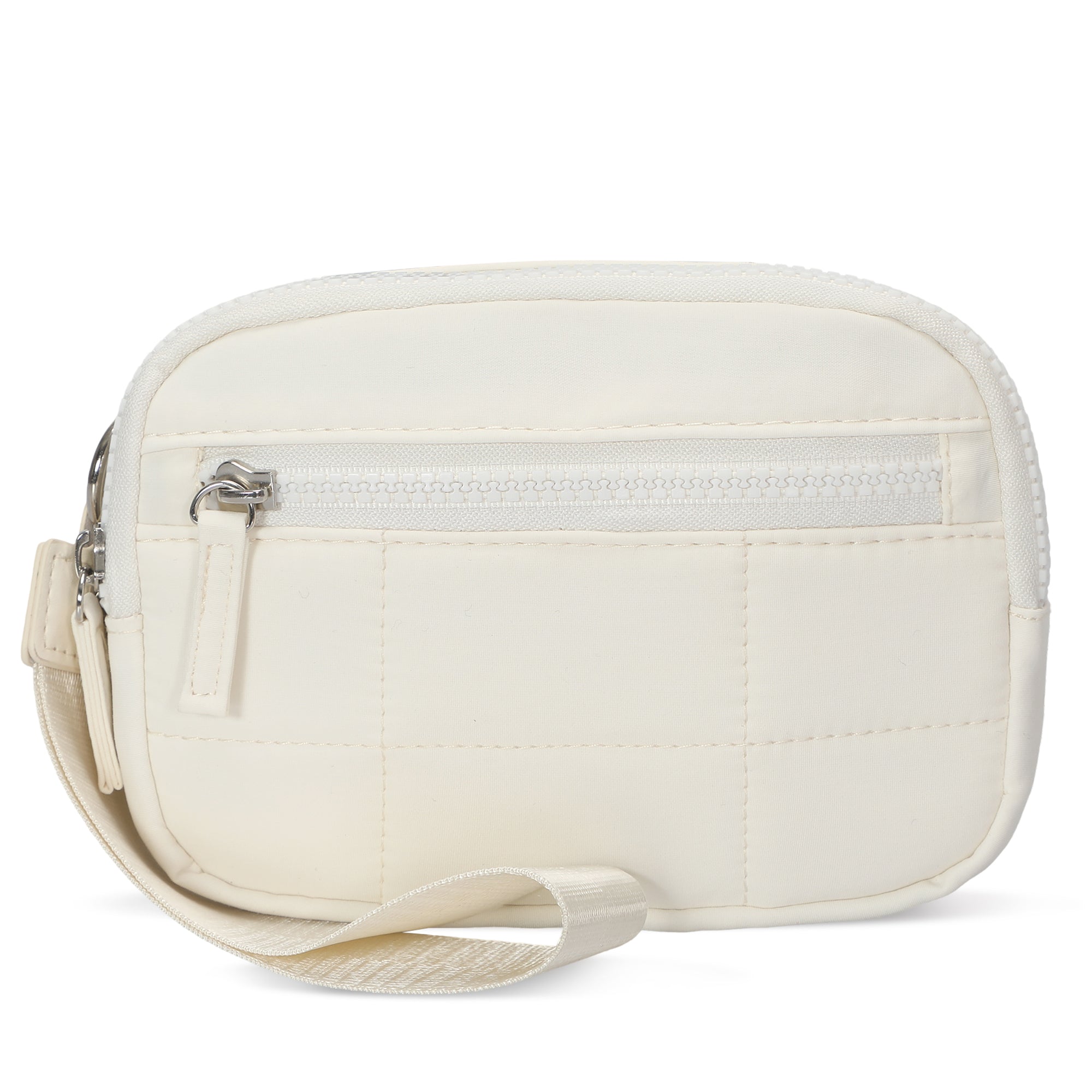 Hynes Eagle Puffer Wristlet Wallet – Compact RFID Phone & Card Holder