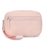 Hynes Eagle Puffer Wristlet Wallet – Compact RFID Phone & Card Holder