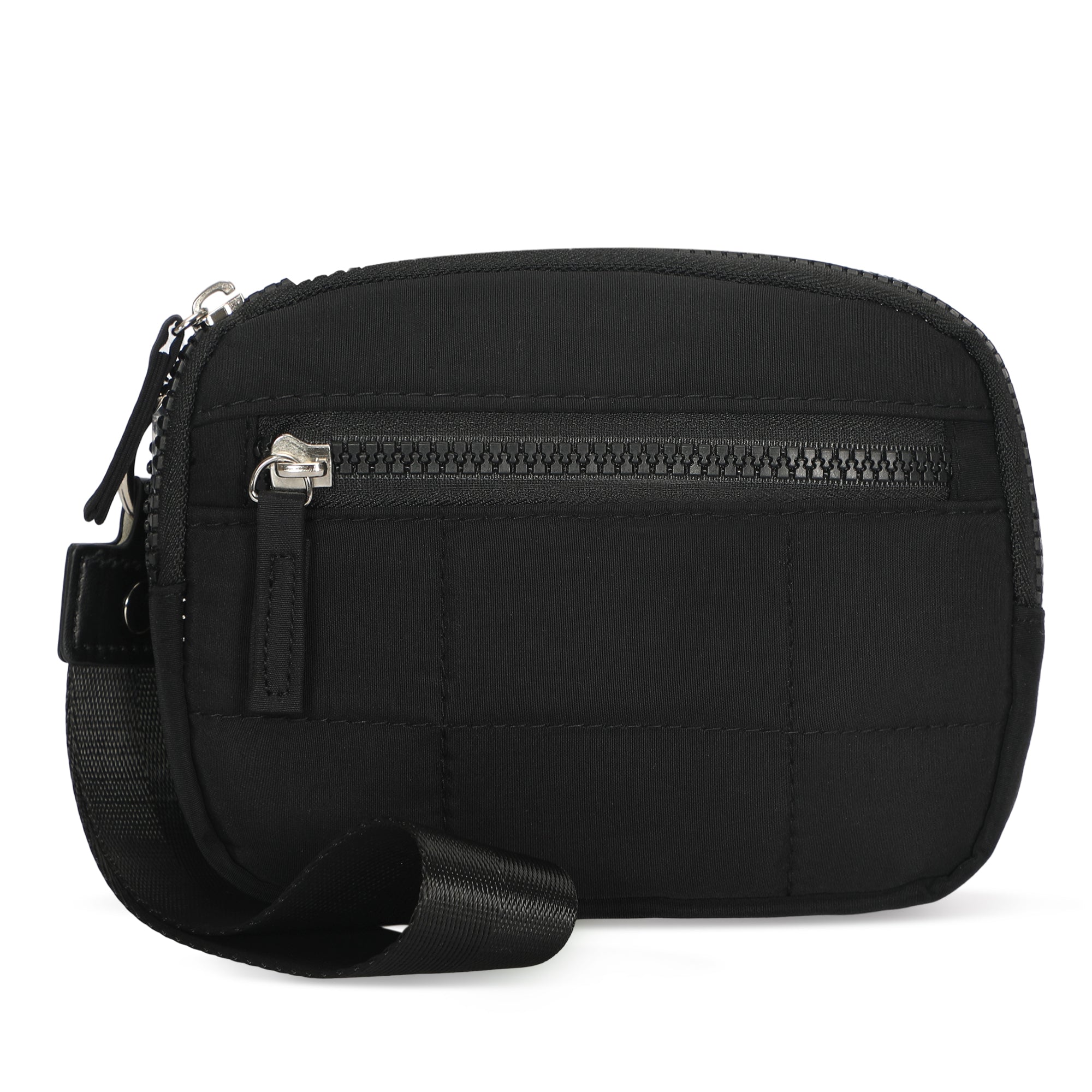Hynes Eagle Puffer Wristlet Wallet – Compact RFID Phone & Card Holder