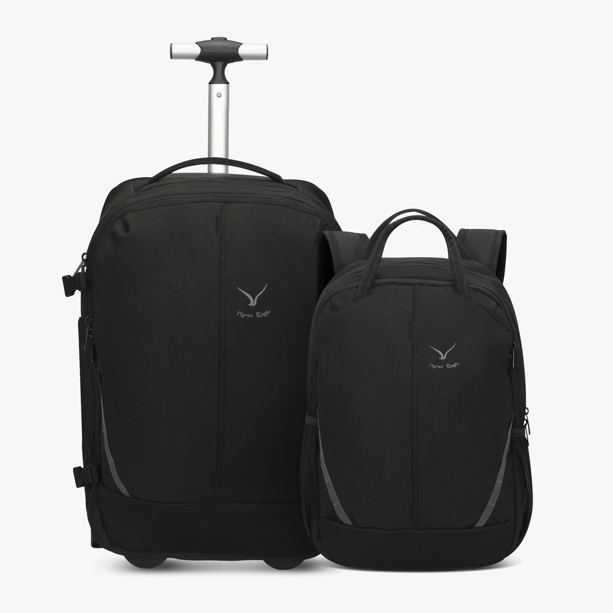 Duo 2-in-1 Rolling Travel Backpack – Hynes Eagle Black