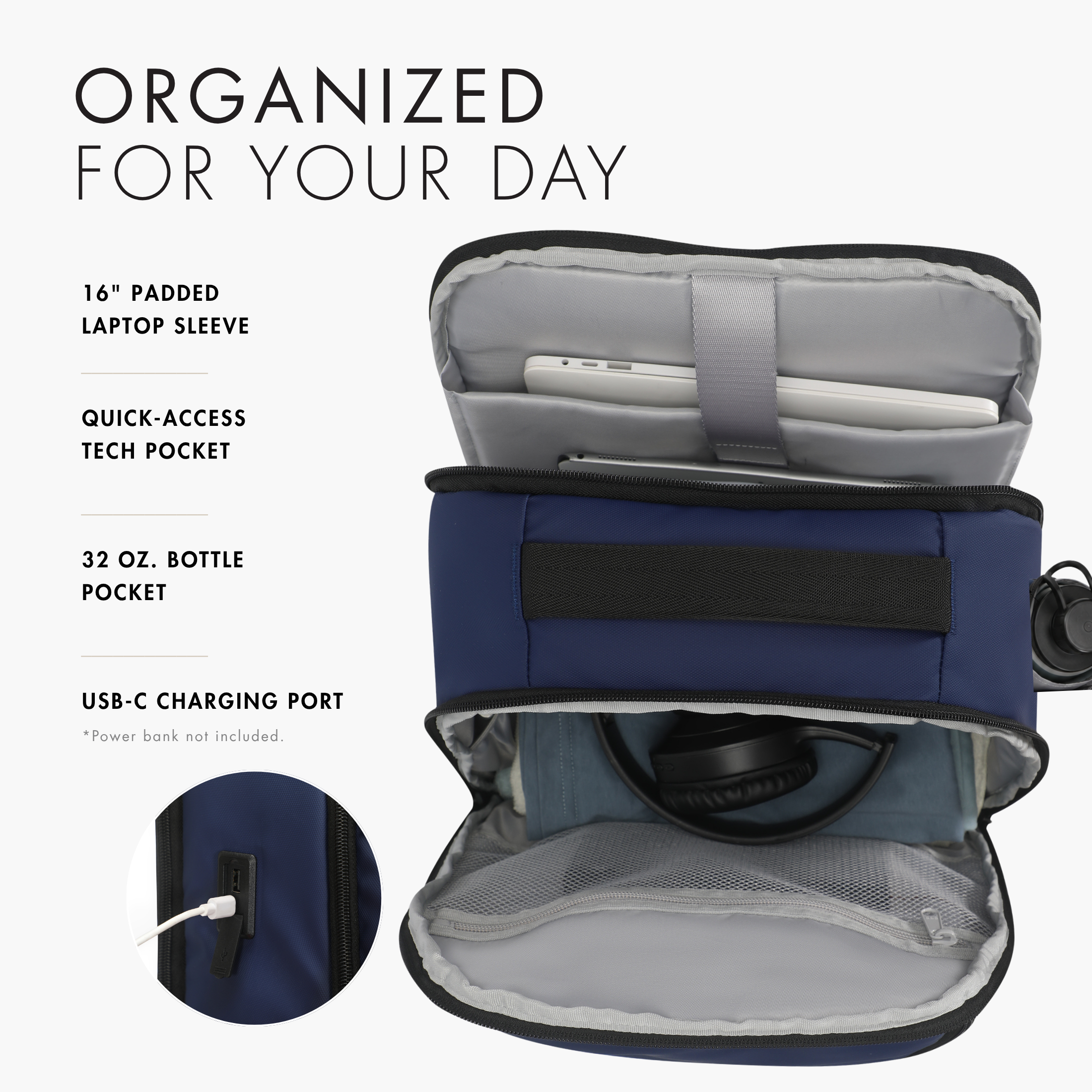 Workday Laptop Backpack – Hynes Eagle