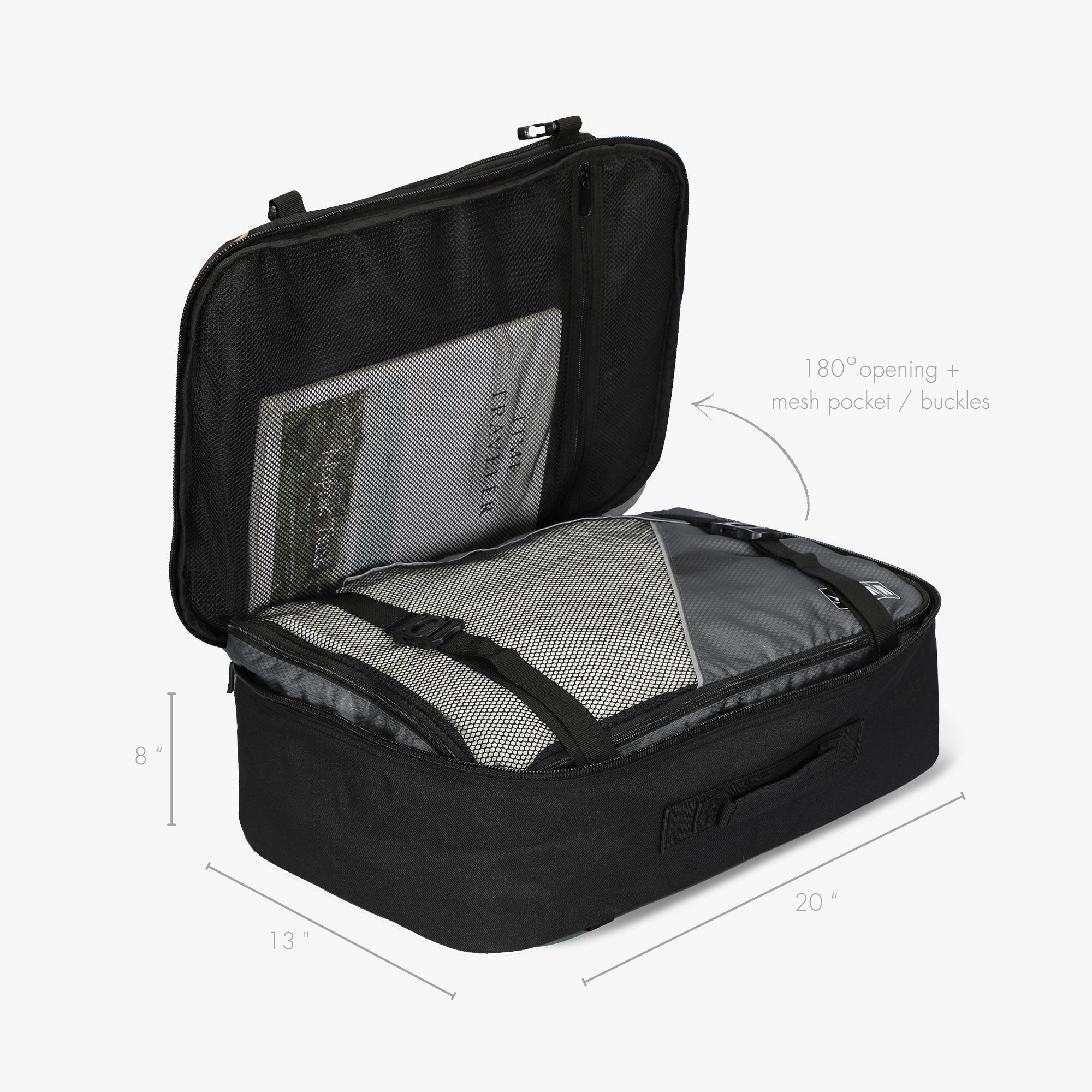 Hynes Eagle 38L Carry-On Backpack – Lightweight Travel Laptop Bag with 15" Sleeve, Water-Resistant, Flight Approved