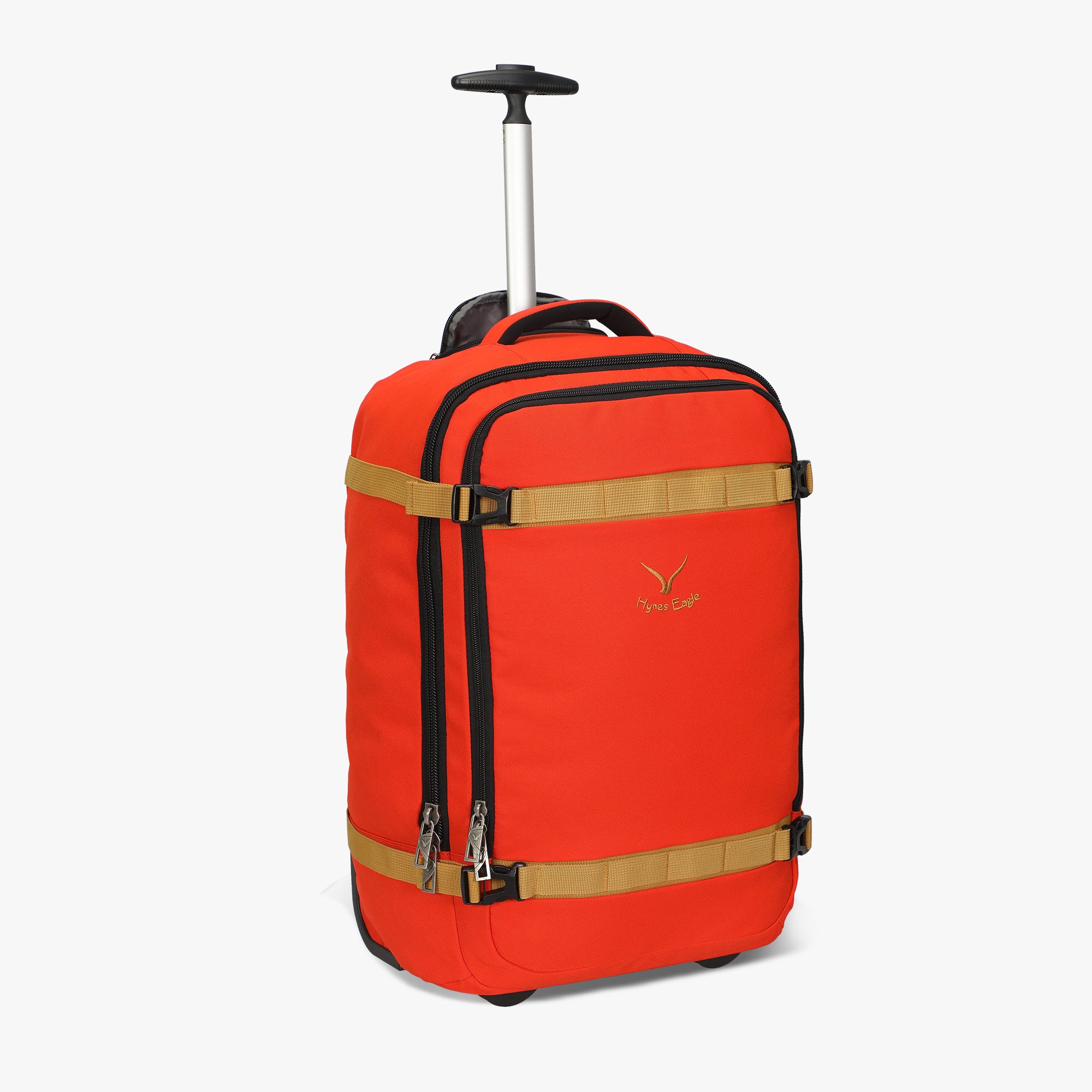 GlidePath 42L Rolling Backpack-Orange Red
