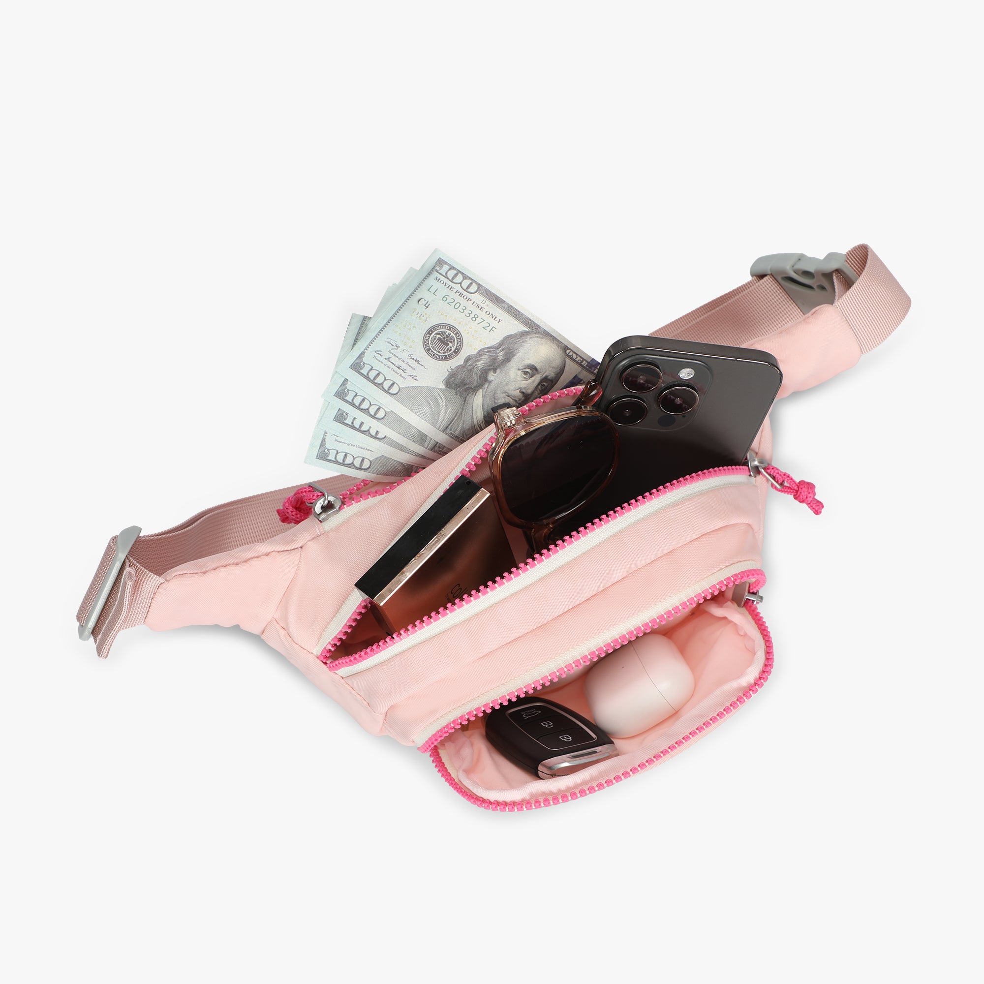 The Wander Waist Bag-Pink