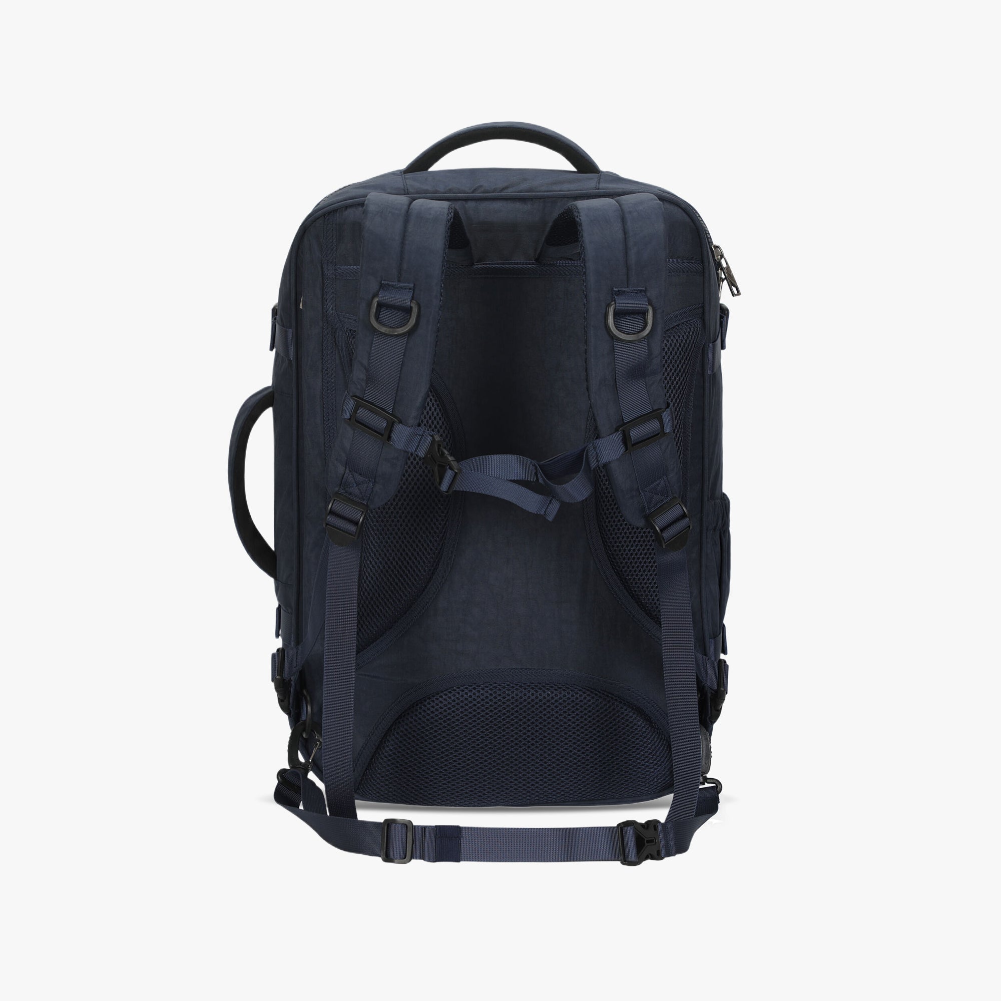 Voyager 44L Expandable Travel Backpack-Navy