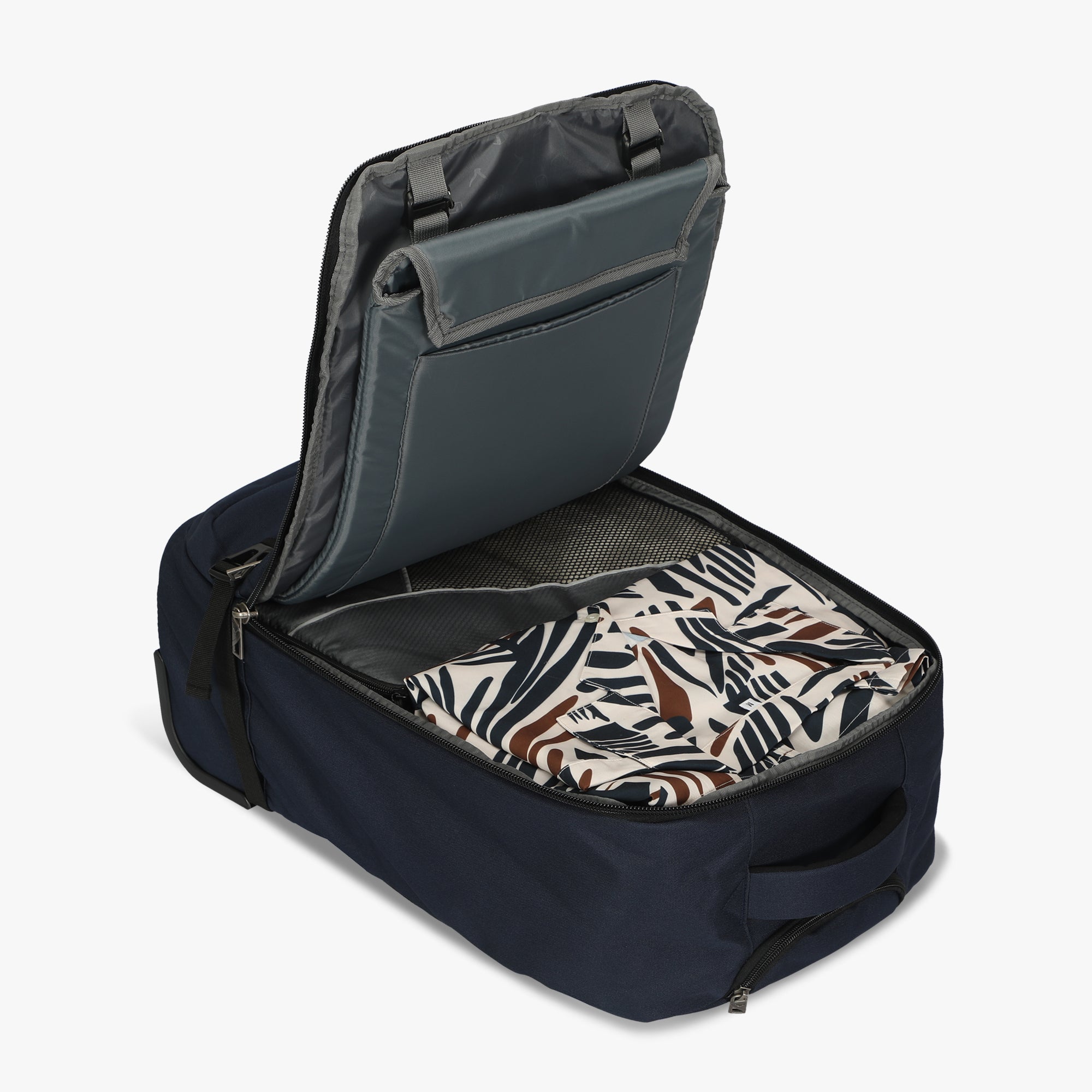 GlidePath 42L Rolling Backpack-Navy