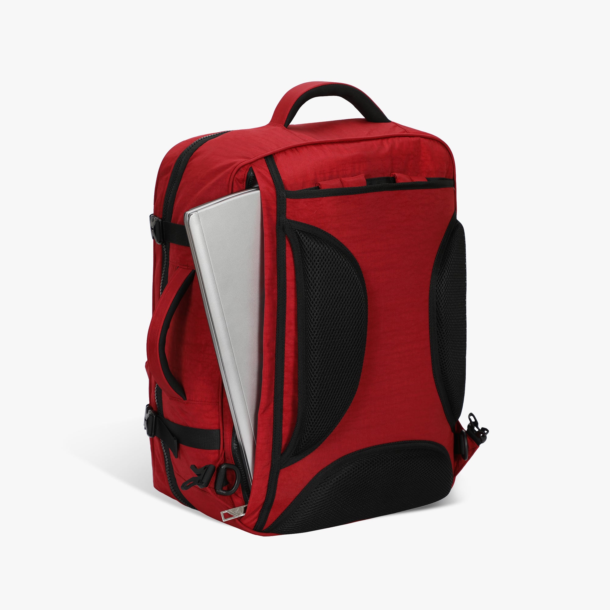 Voyager 44L Expandable Travel Backpack-Red