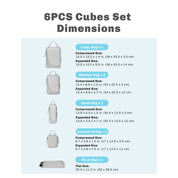Compression Cubes Set 2 Piece/ 4 Piece/ 6 Piece