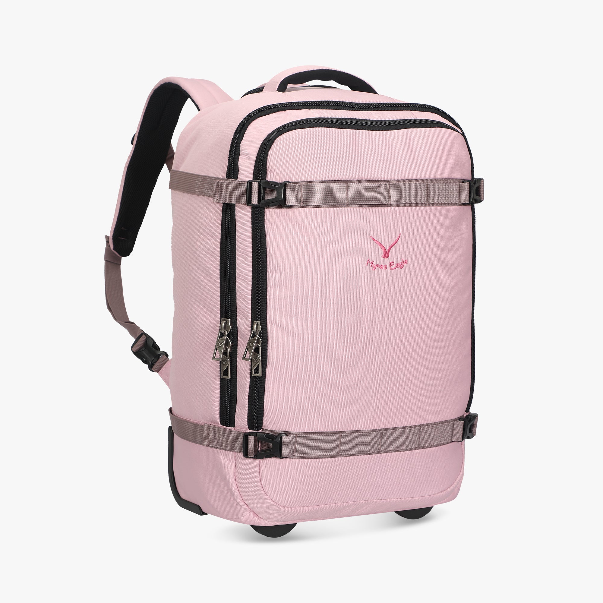 GlidePath 42L Rolling Backpack-Pink