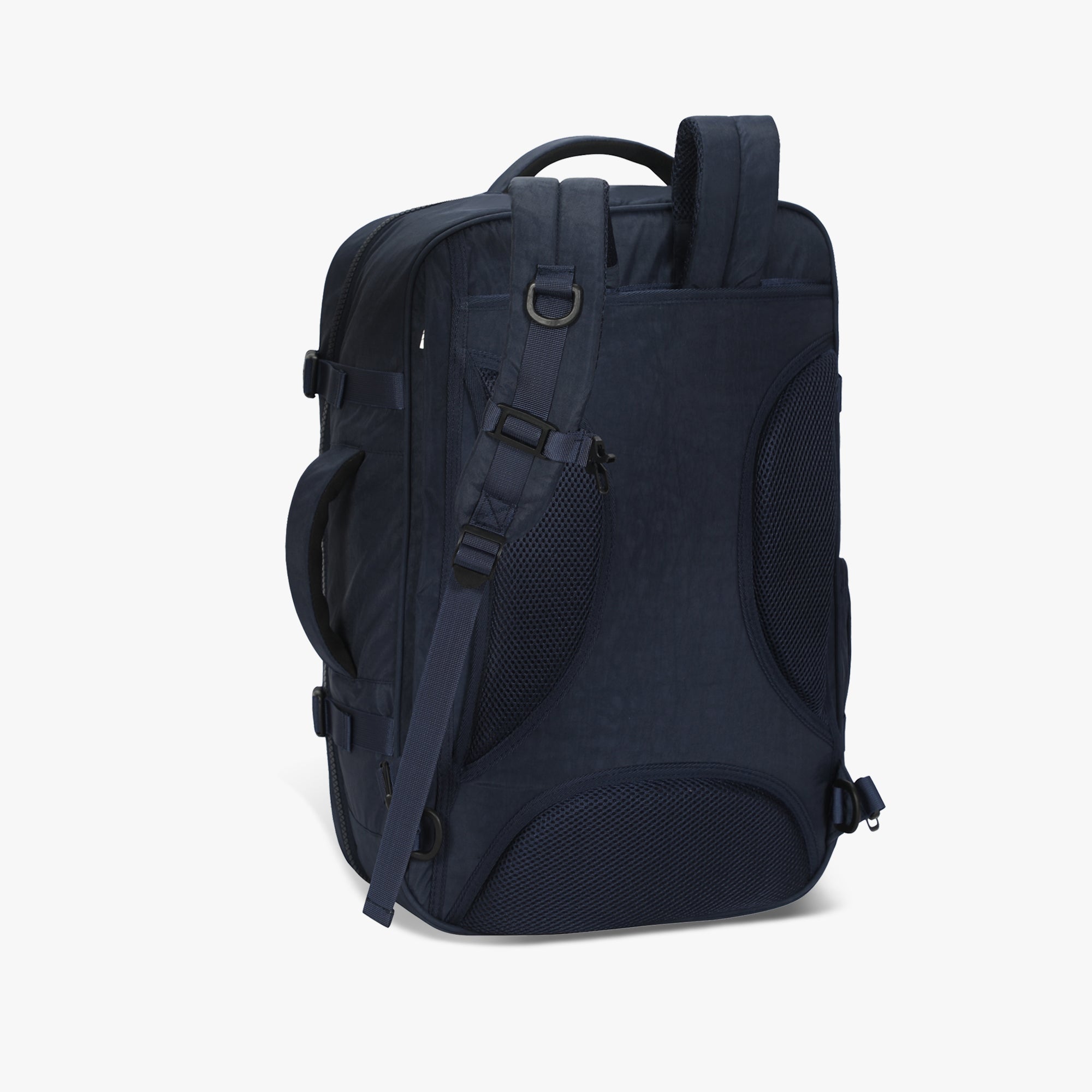 Voyager 44L Expandable Travel Backpack-Navy