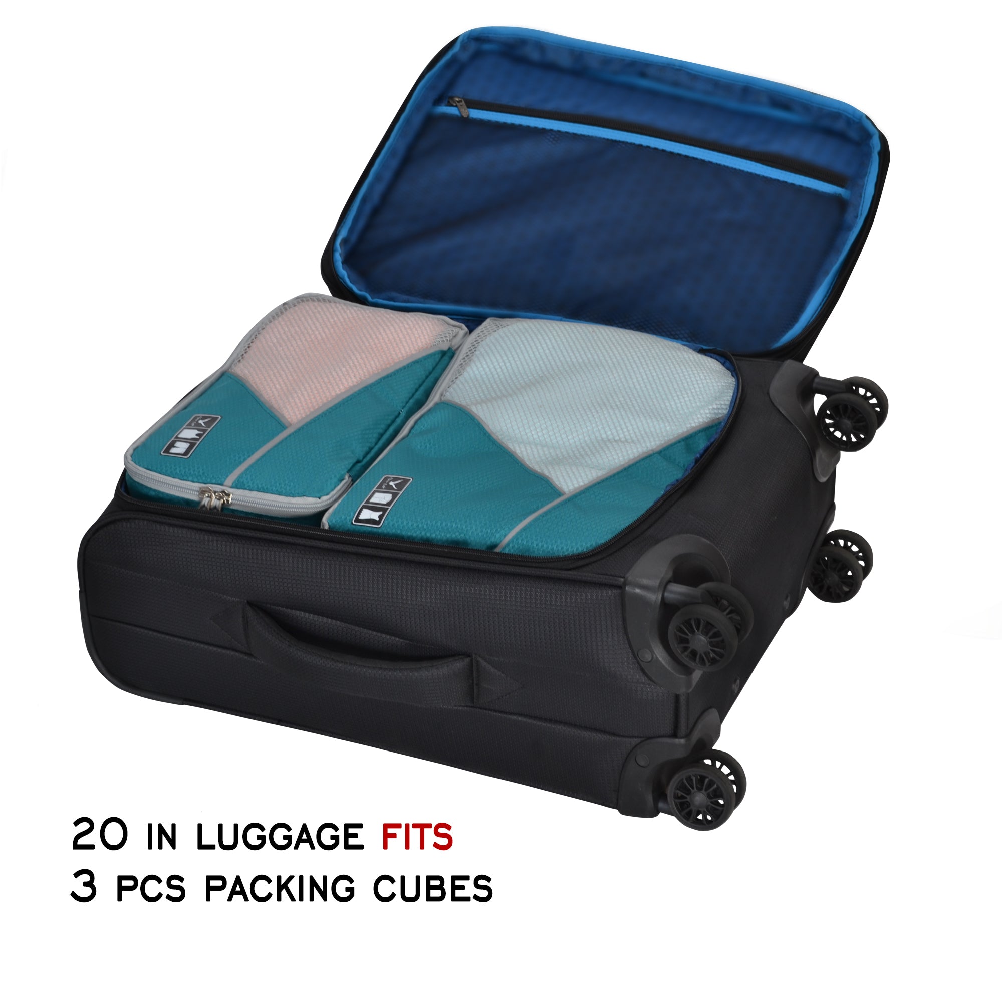 3 Piece PackPal Cube Set