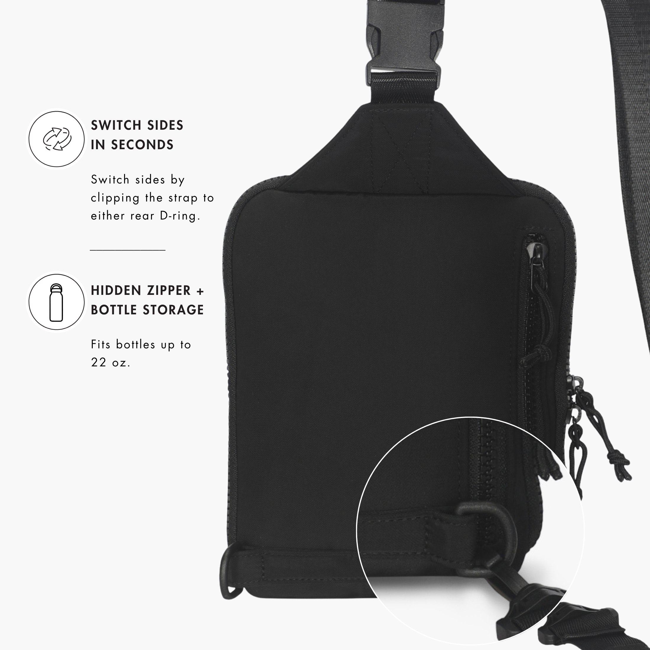 Motion Crossbody Sling Bag – Hynes Eagle