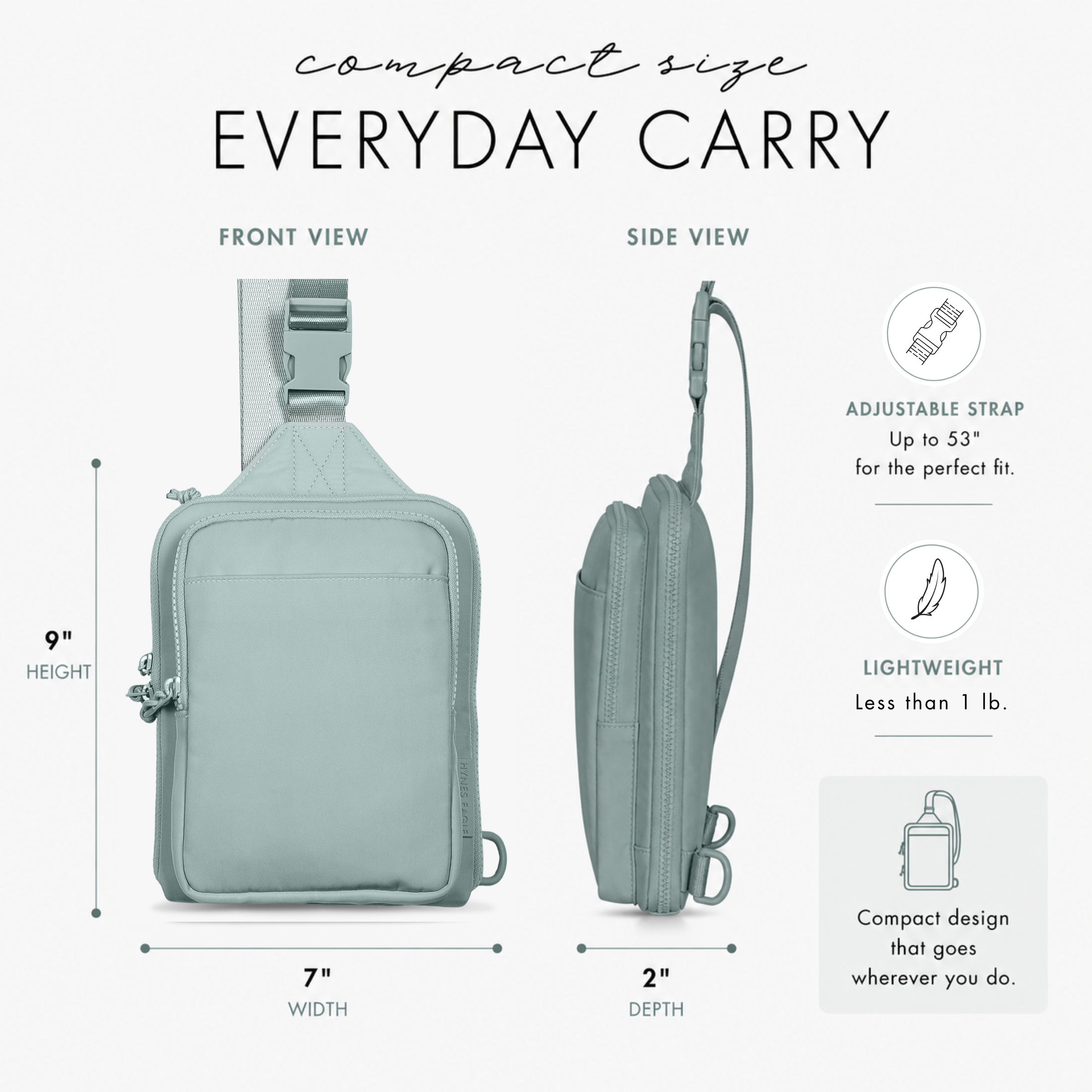 Motion Crossbody Sling Bag – Hynes Eagle