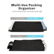 Hynes Eagle 2 Piece/ 4 Piece/ 6 Piece Compression Packing Cube Set – Water-Resistant Luggage Organizers for Travel
