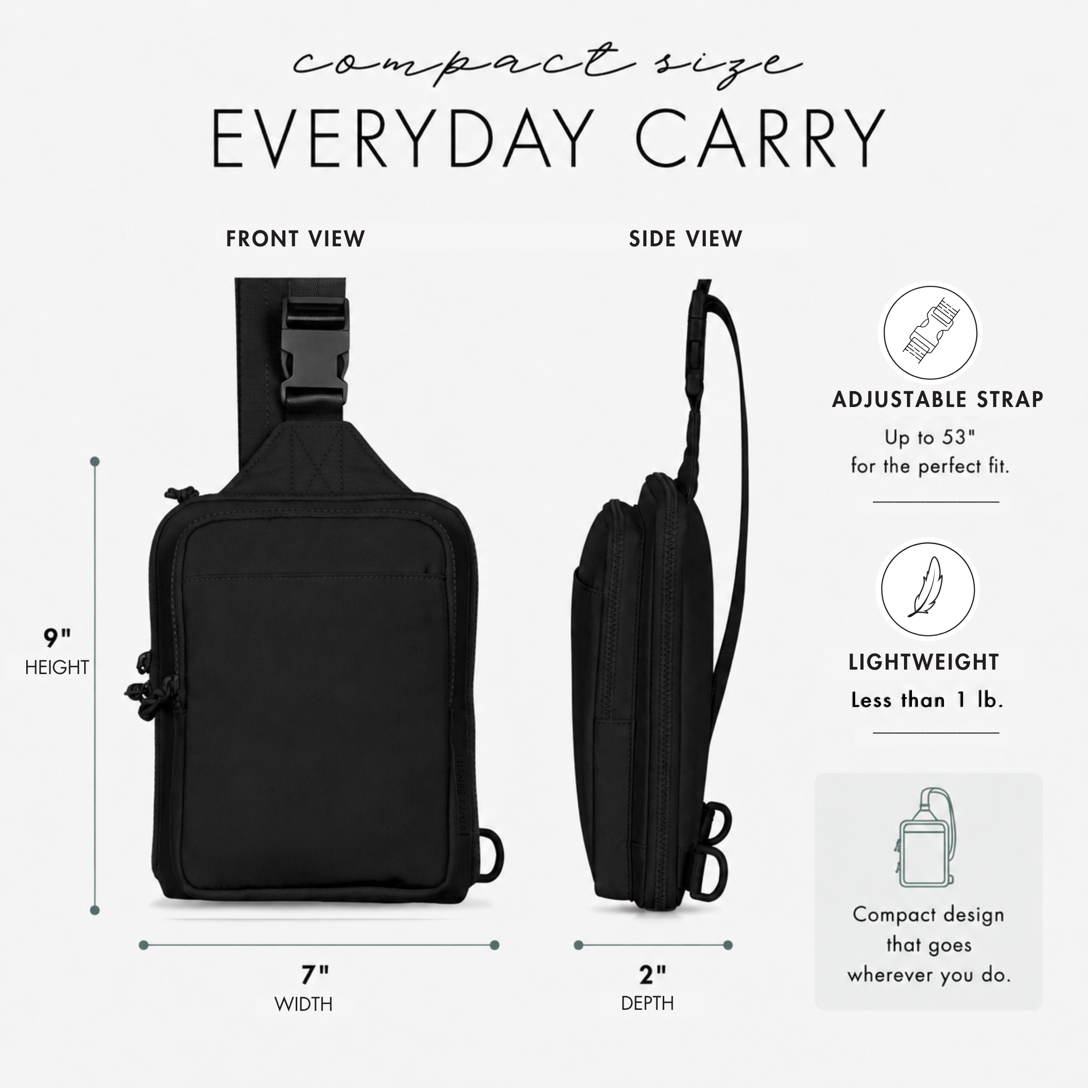 Motion Crossbody Sling Bag – Hynes Eagle