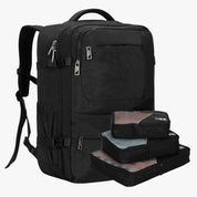 Voyager 44L Expandable Travel Backpack x PackPal Cube Set