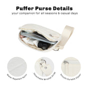 Hynes Eagle Puffer Wristlet Wallet – Compact RFID Phone & Card Holder