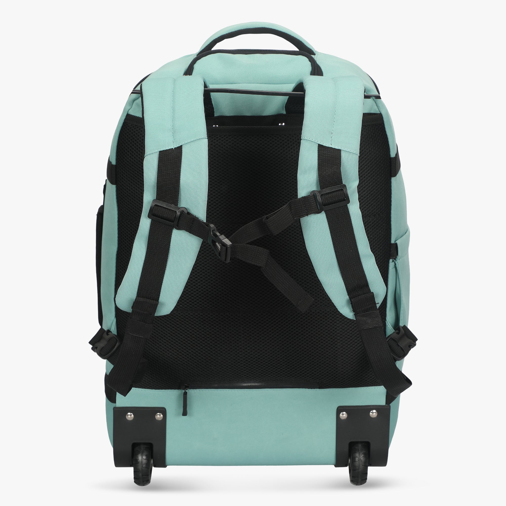 Hynes Eagle 42L Rolling Backpack – Carry On Luggage With Wheels, TSA Approved, Water Resistant, Laptop Compartment