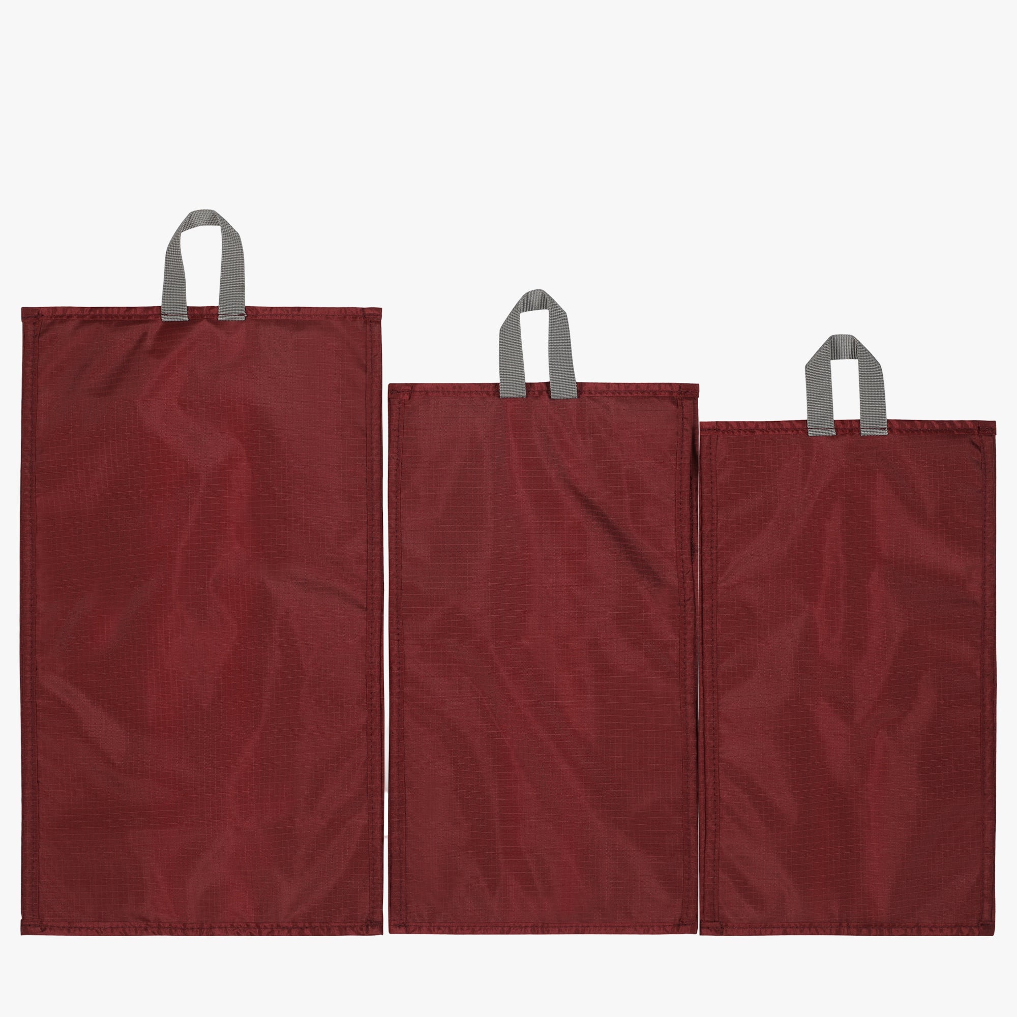 3-Piece Travel Shoe Organizer Set-Red