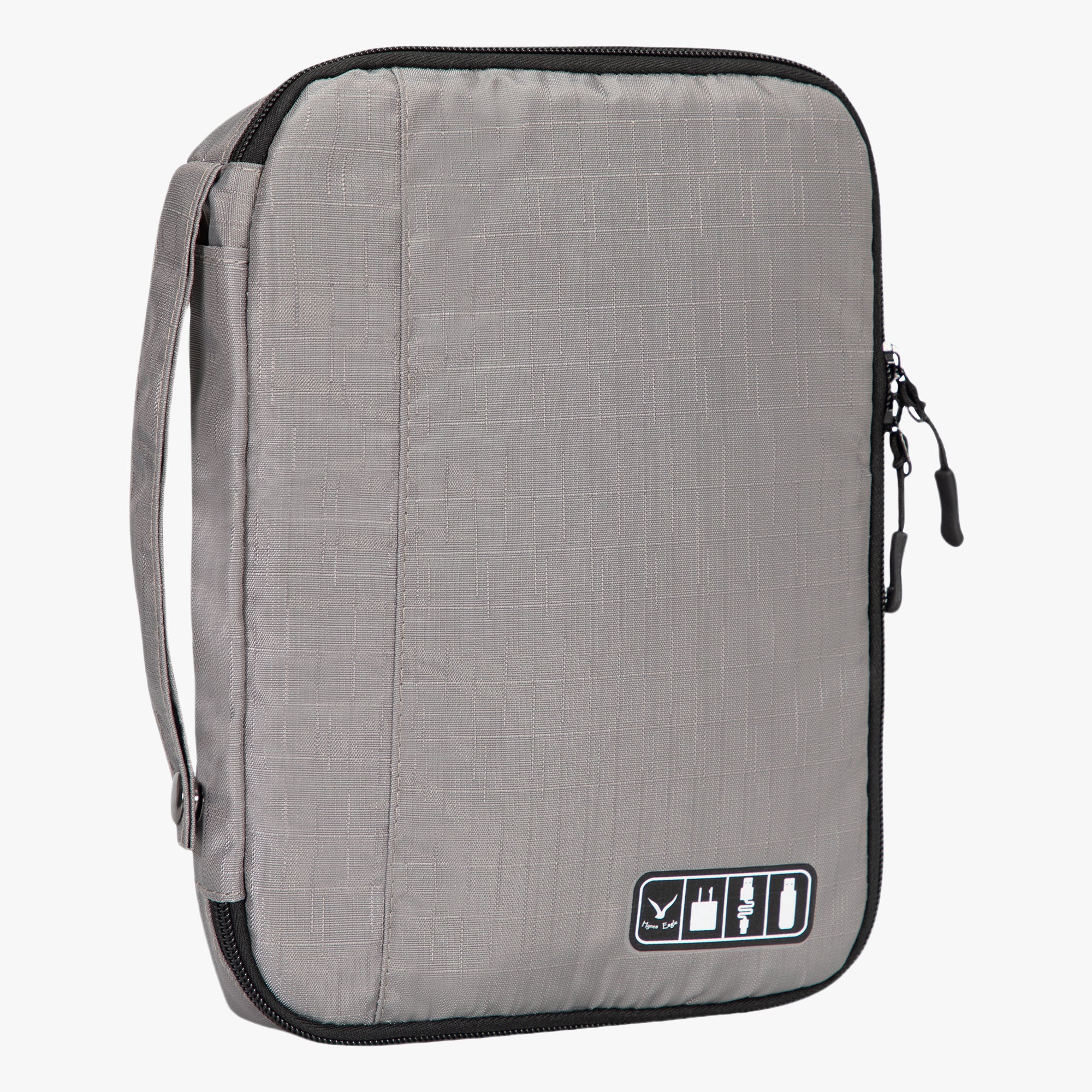 Cable Organizer With Strap 10.5 inch Grey