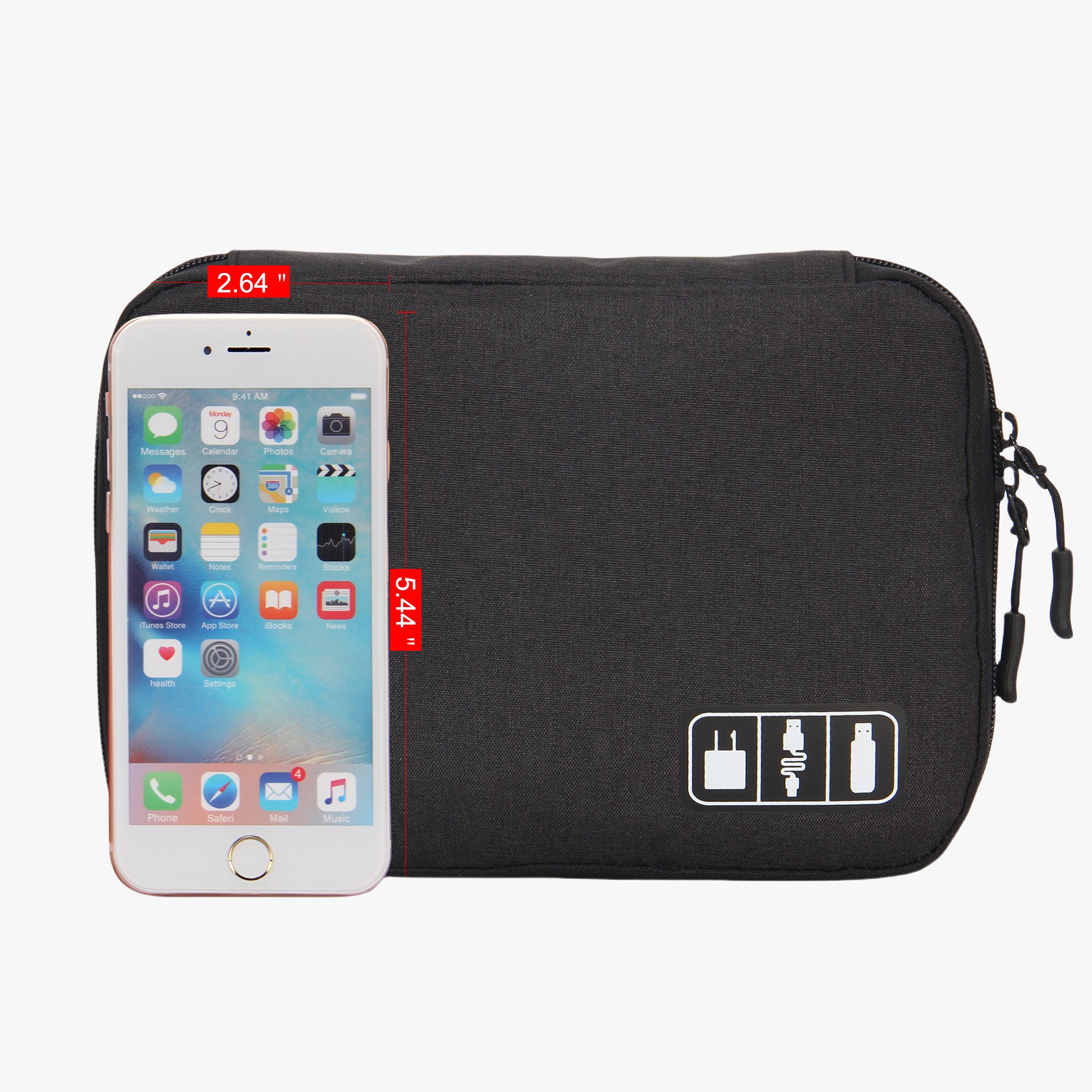 Cable Organizer Case-Black