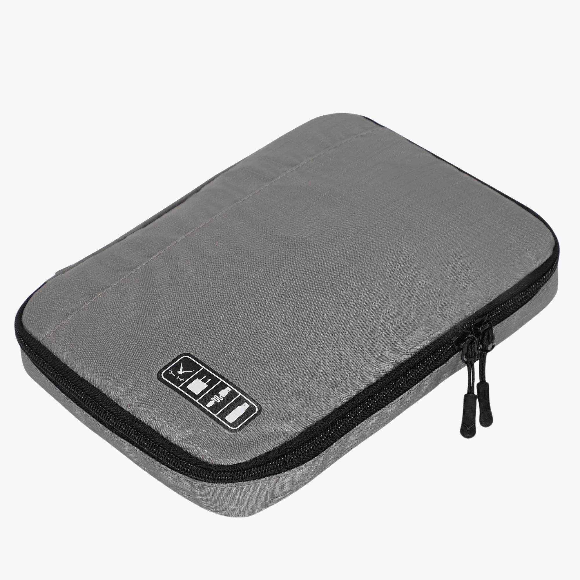Cable Organizer With Strap 10.5 inch Grey