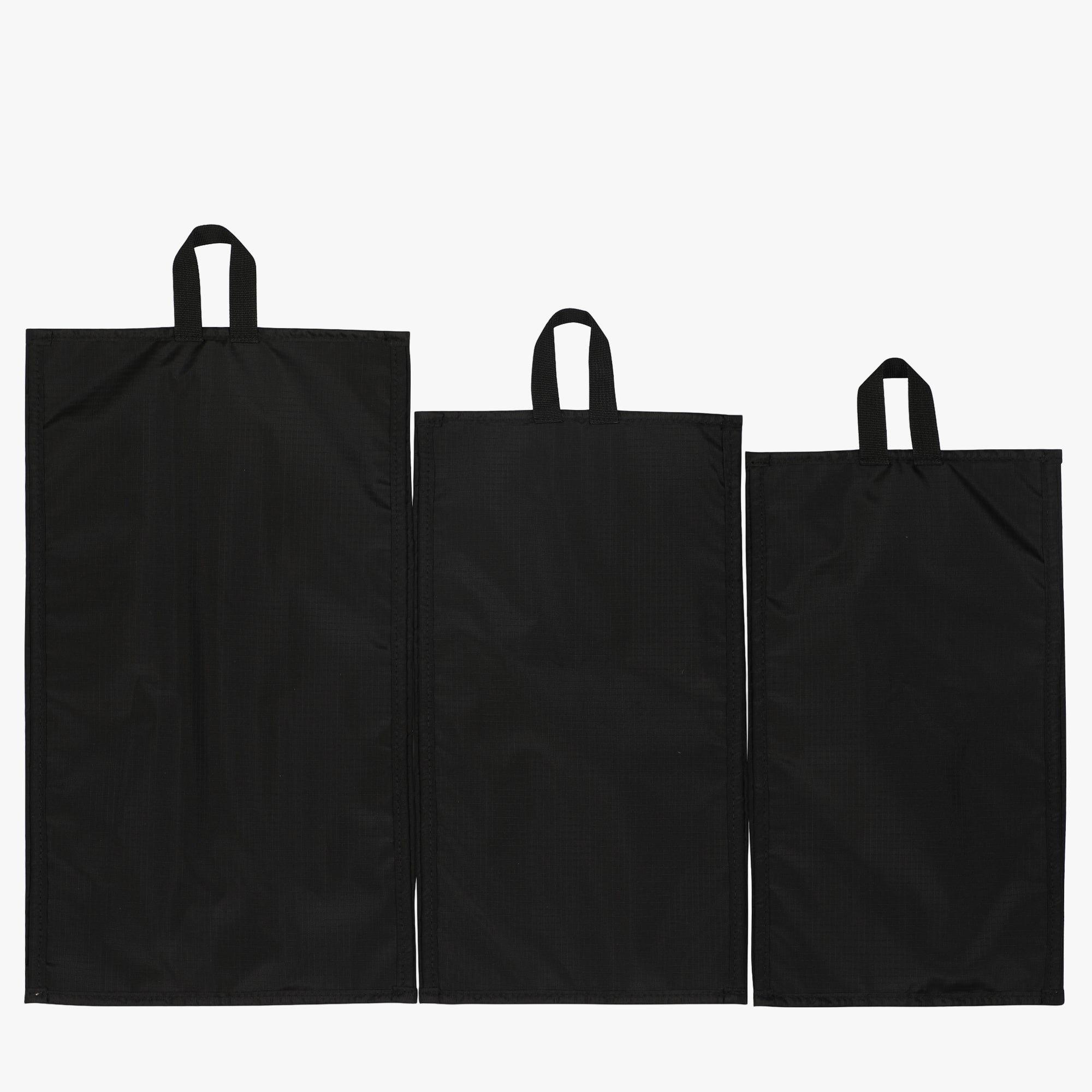 3-Piece Travel Shoe Organizer Set-Black
