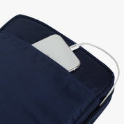 Cable Organizer With Strap 10.5 inch Navy Blue
