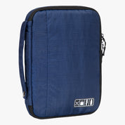 Cable Organizer With Strap 10.5 inch Navy Blue