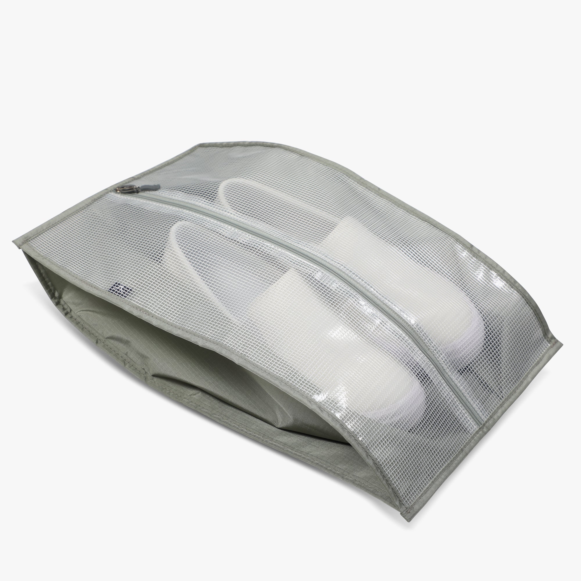 3-Piece Travel Shoe Organizer Set-Grey