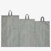 3-Piece Travel Shoe Organizer Set-Grey
