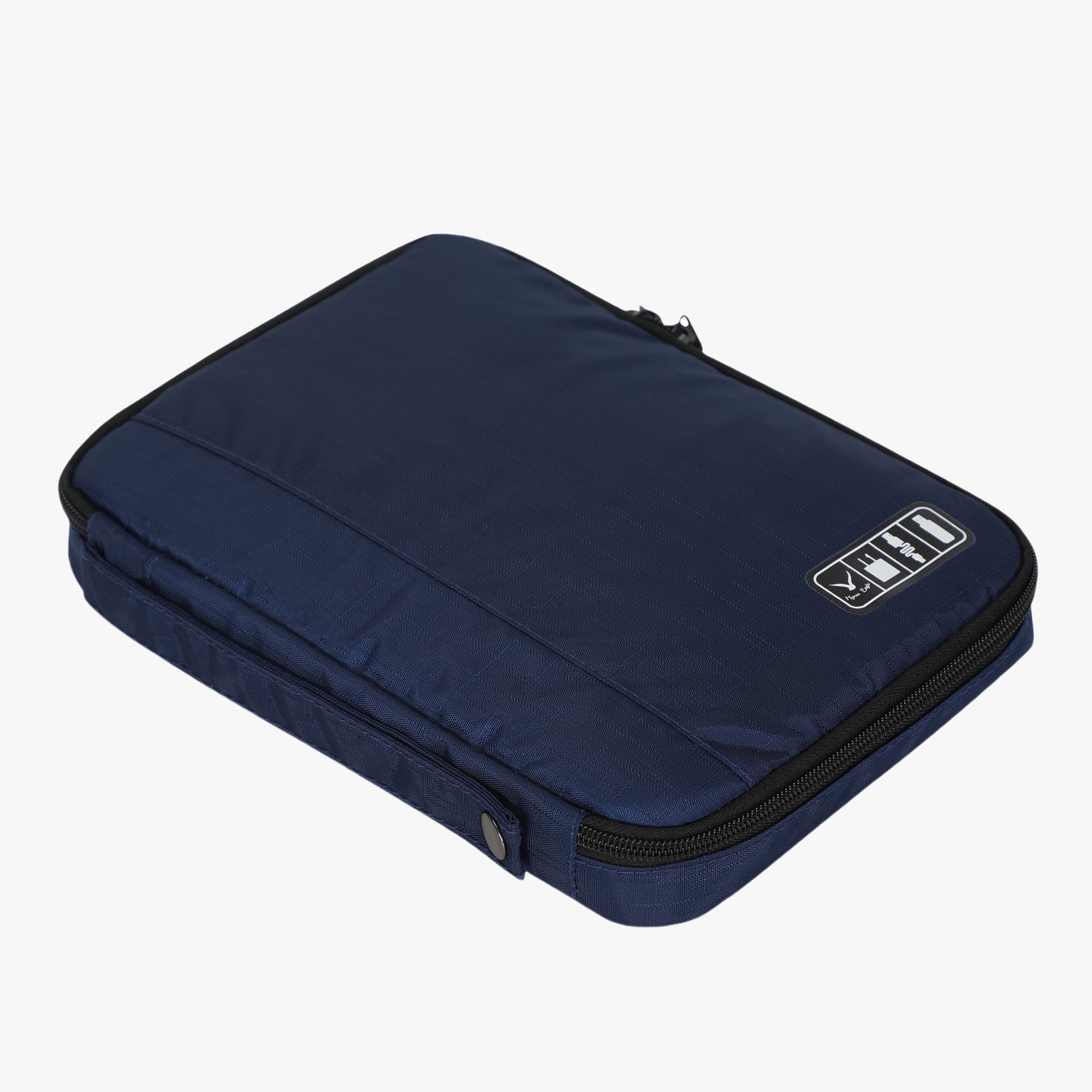 Cable Organizer With Strap 10.5 inch Navy Blue