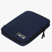 Cable Organizer With Strap 10.5 inch Navy Blue
