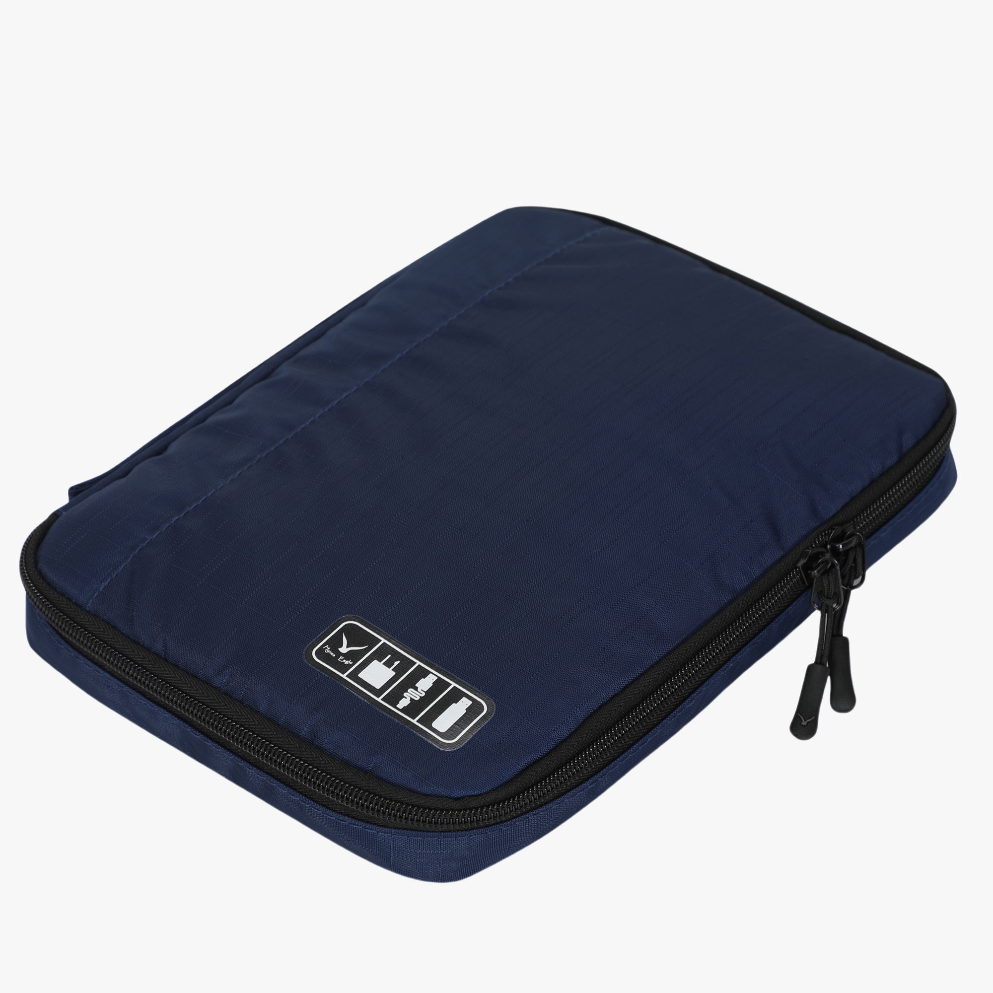 Cable Organizer With Strap 10.5 inch Navy Blue