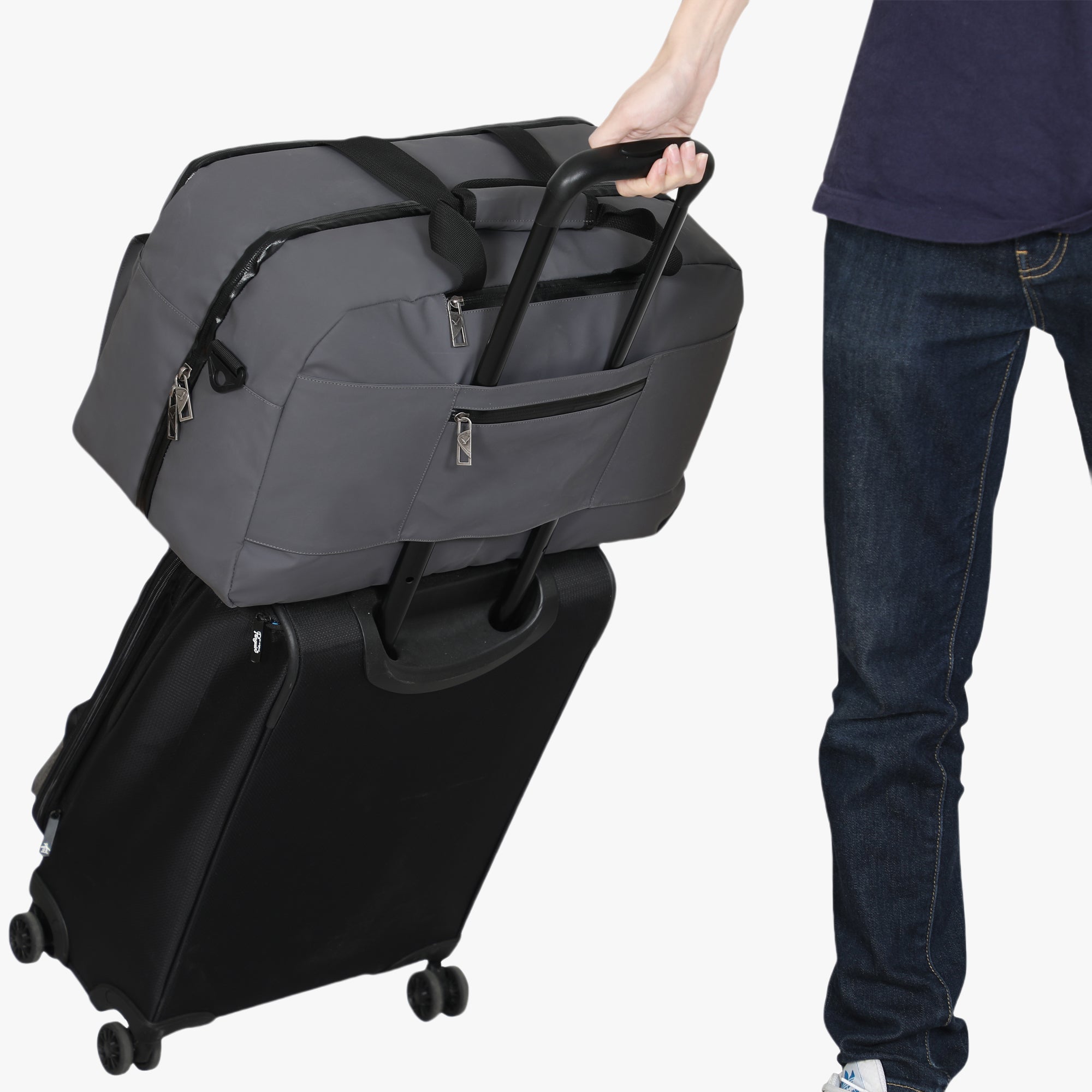 36L Flight-Approved Weekender Duffel-Grey