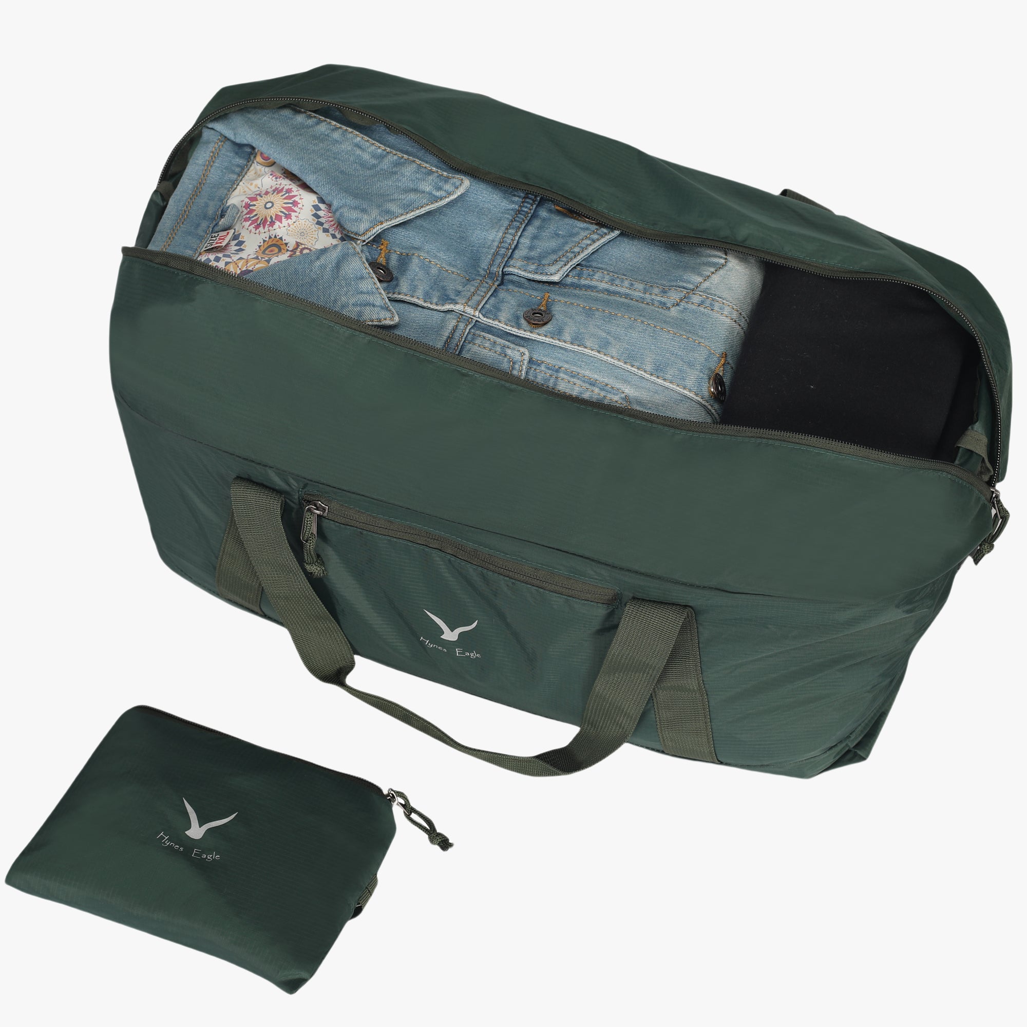 35L Packable Travel Duffel-Oliver Green