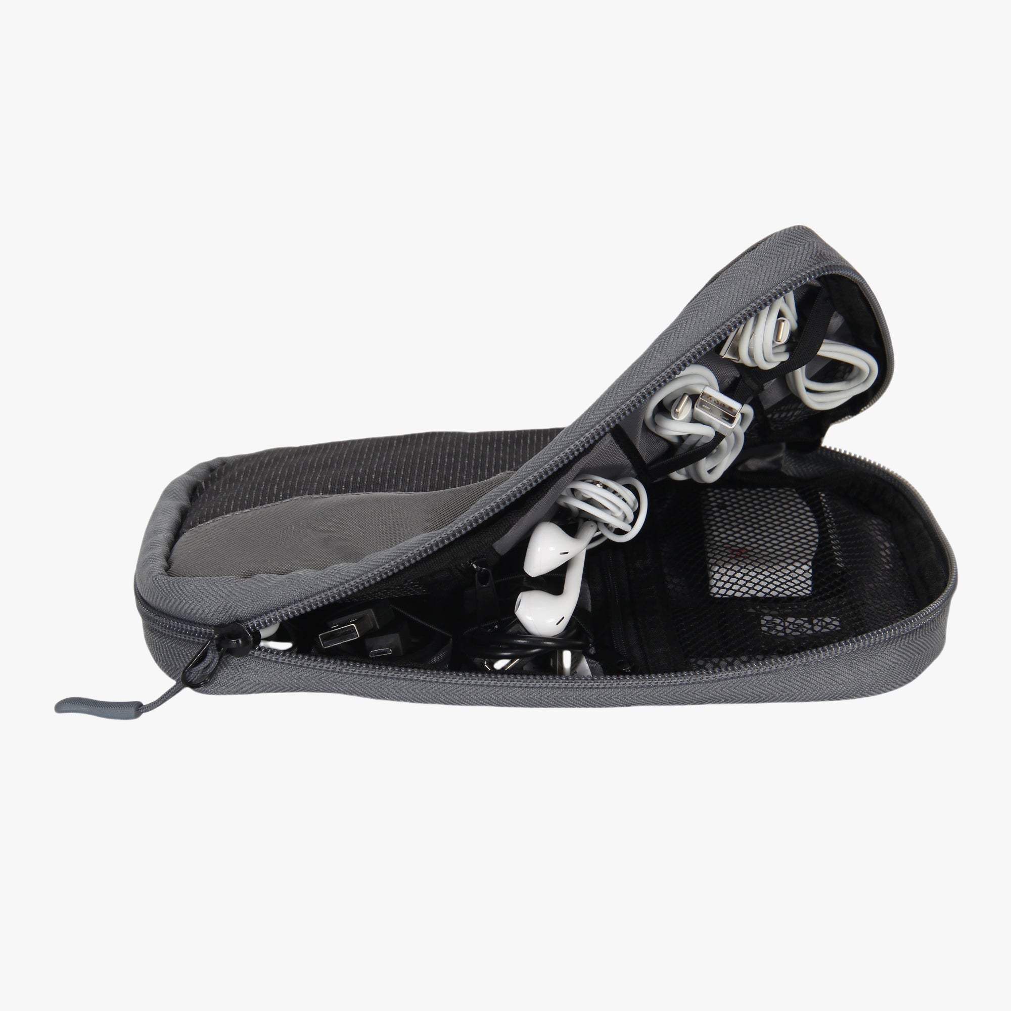 Cable Organizer Case-Black Grey