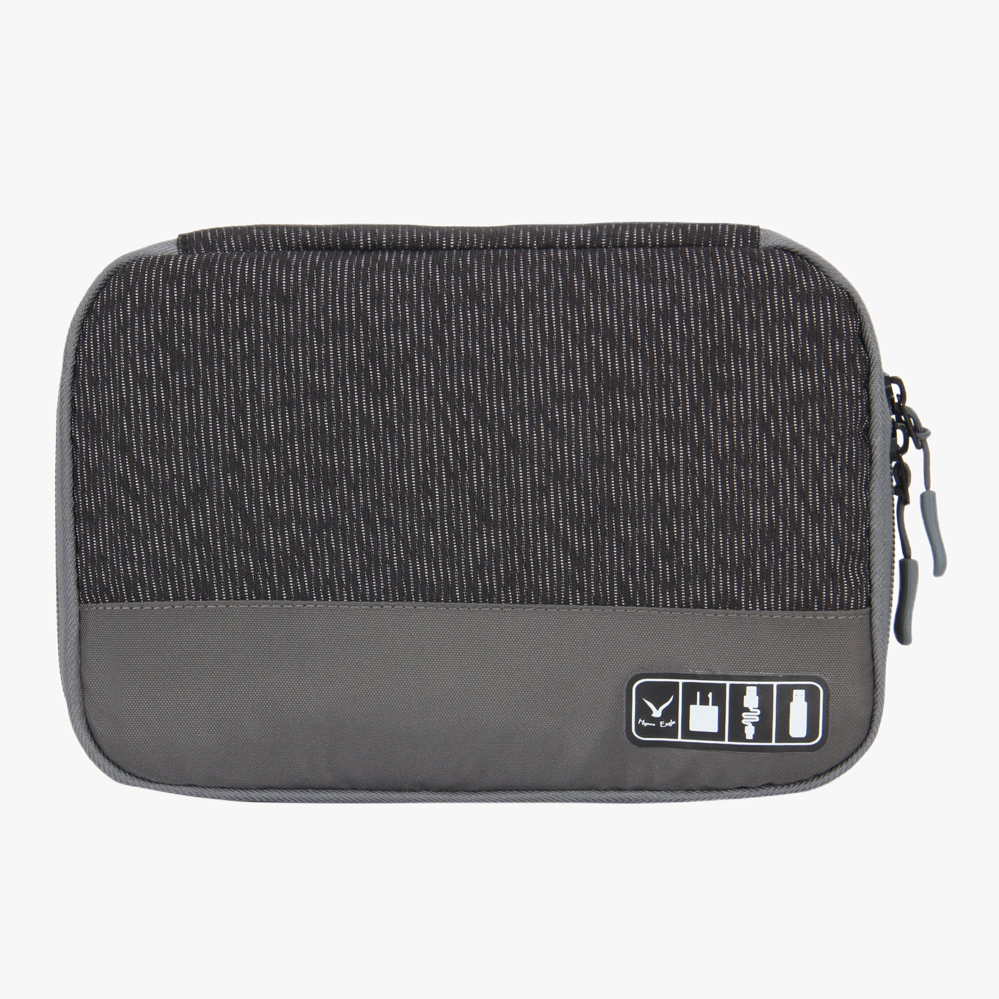 Cable Organizer Case-Black Grey