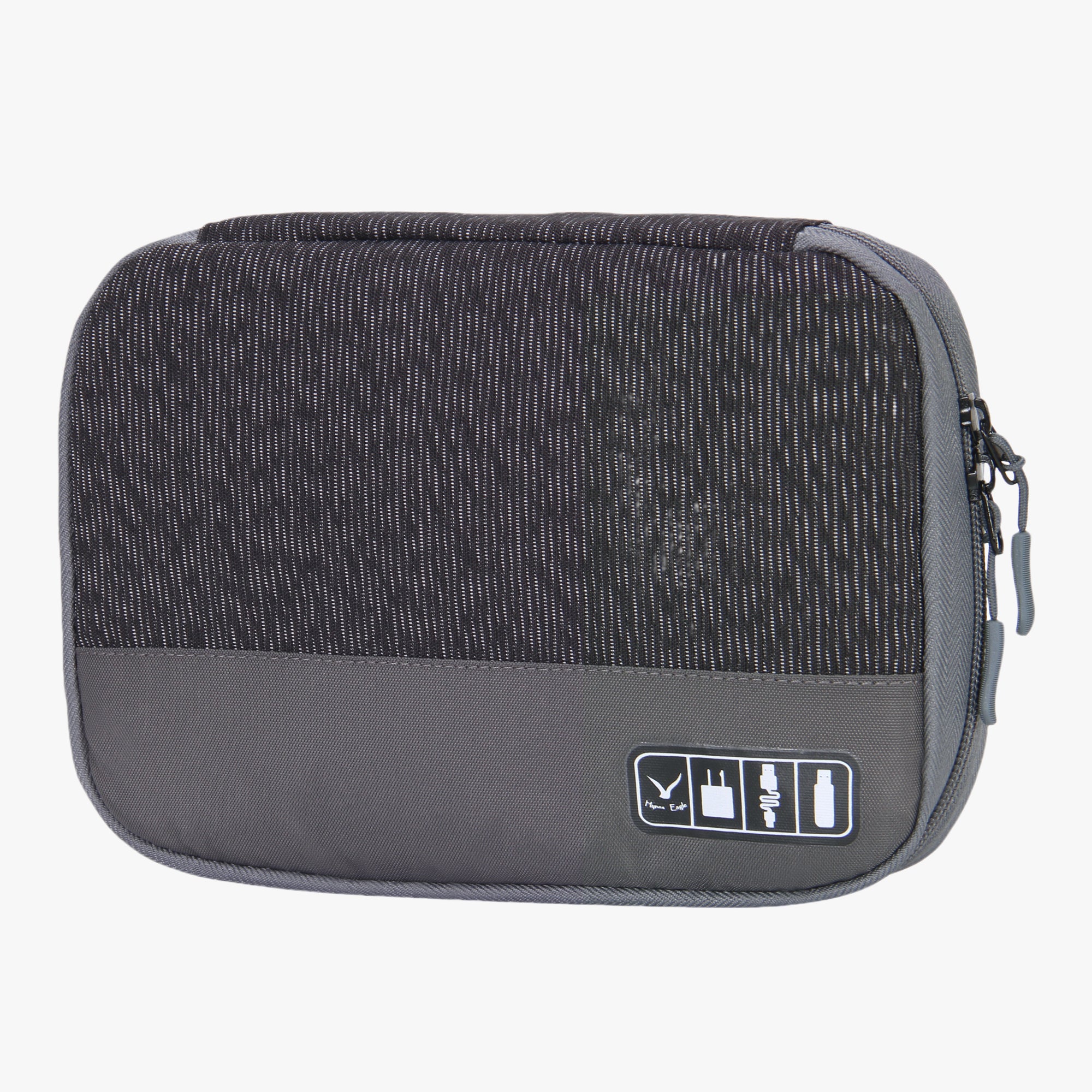 Cable Organizer Case-Black Grey