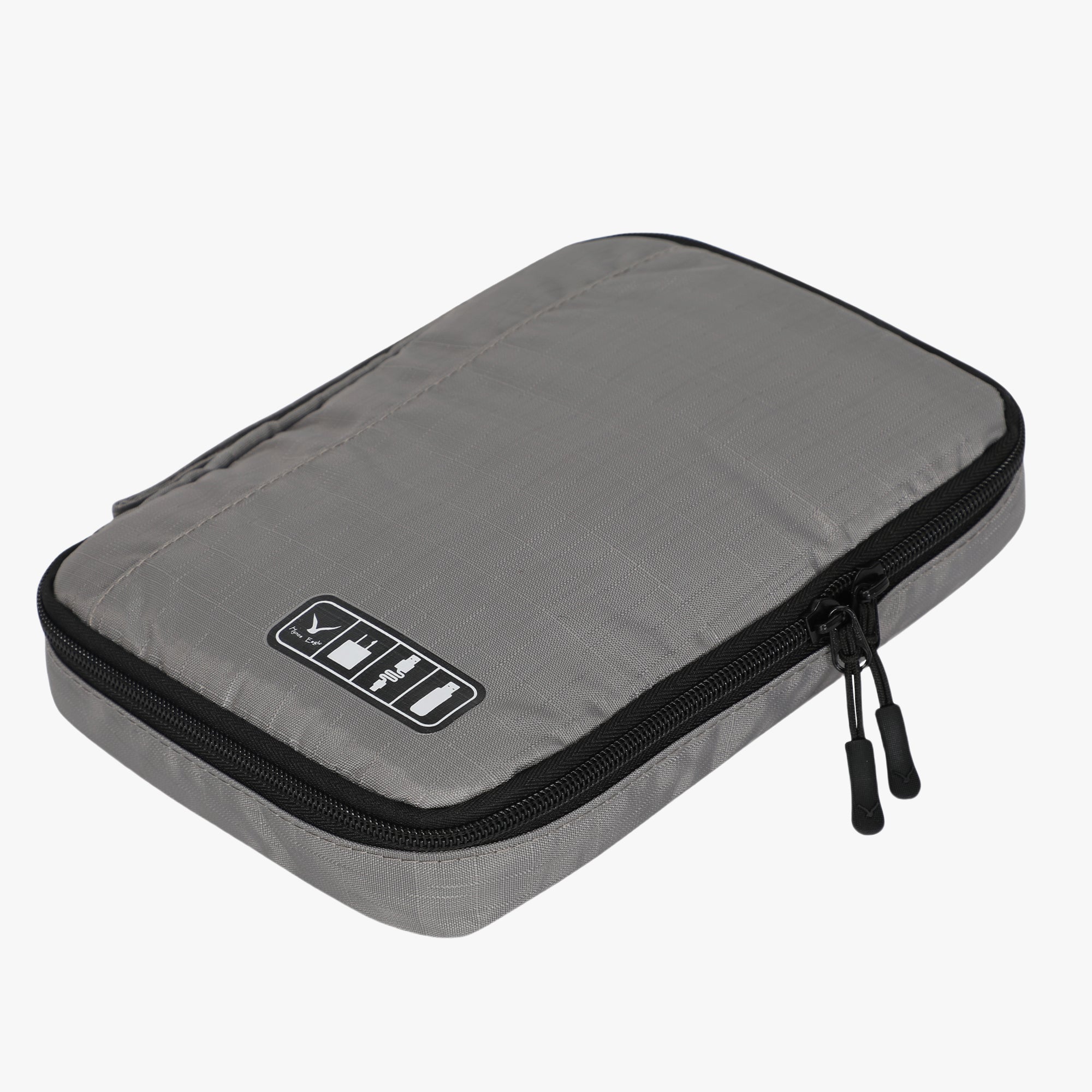 Cable Organizer With Strap 7.9 inch Grey