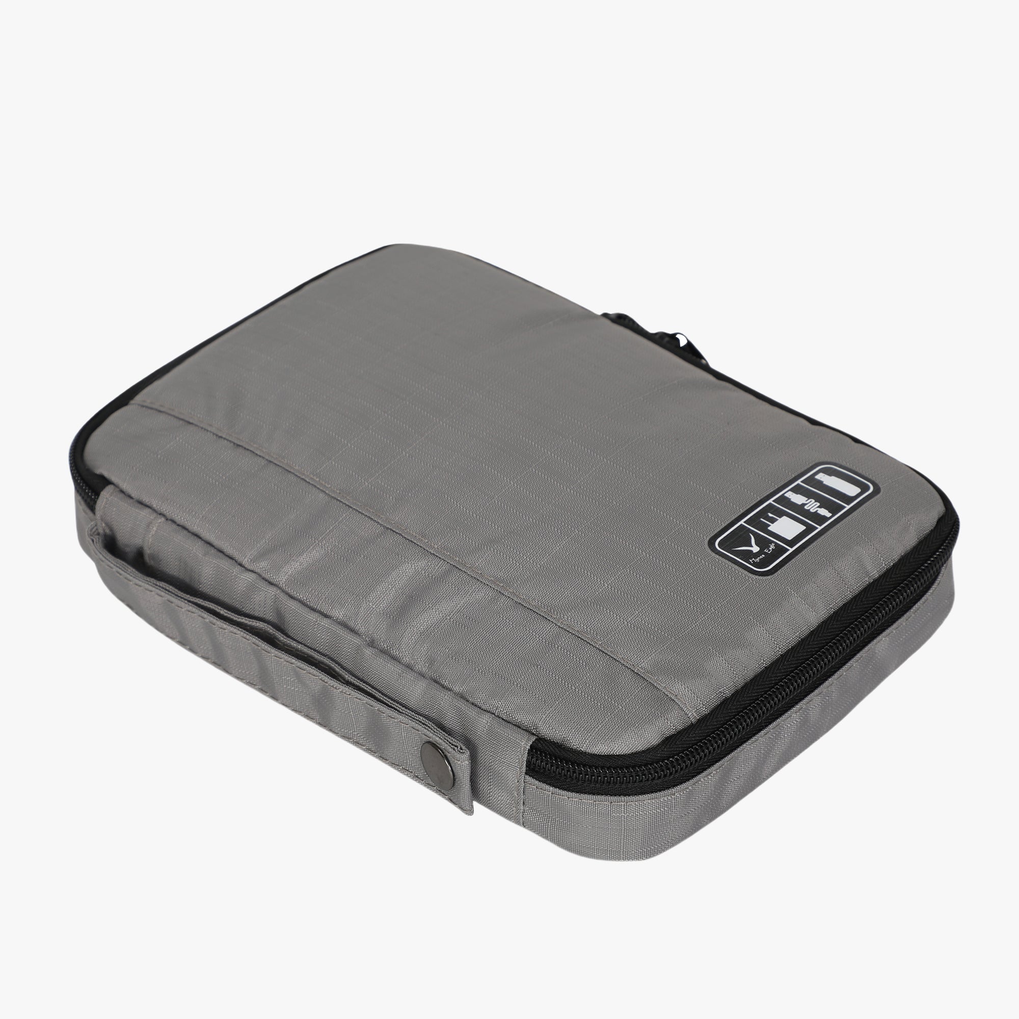 Cable Organizer With Strap 7.9 inch Grey