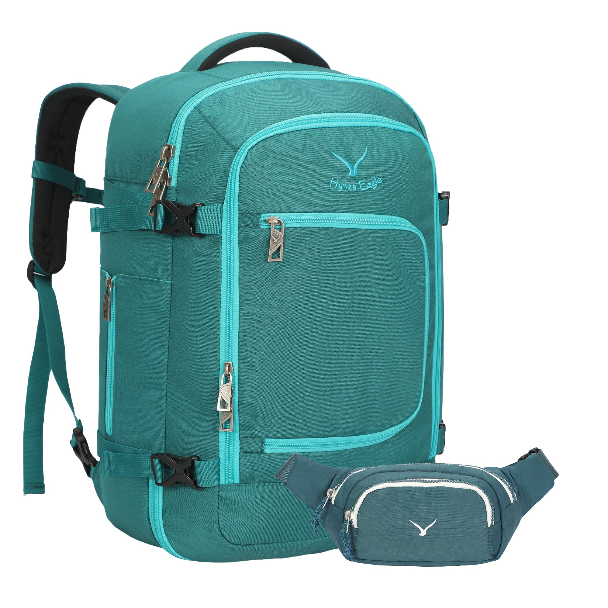 Classic Route 40L Carry On Backpack x  Fanny Pack