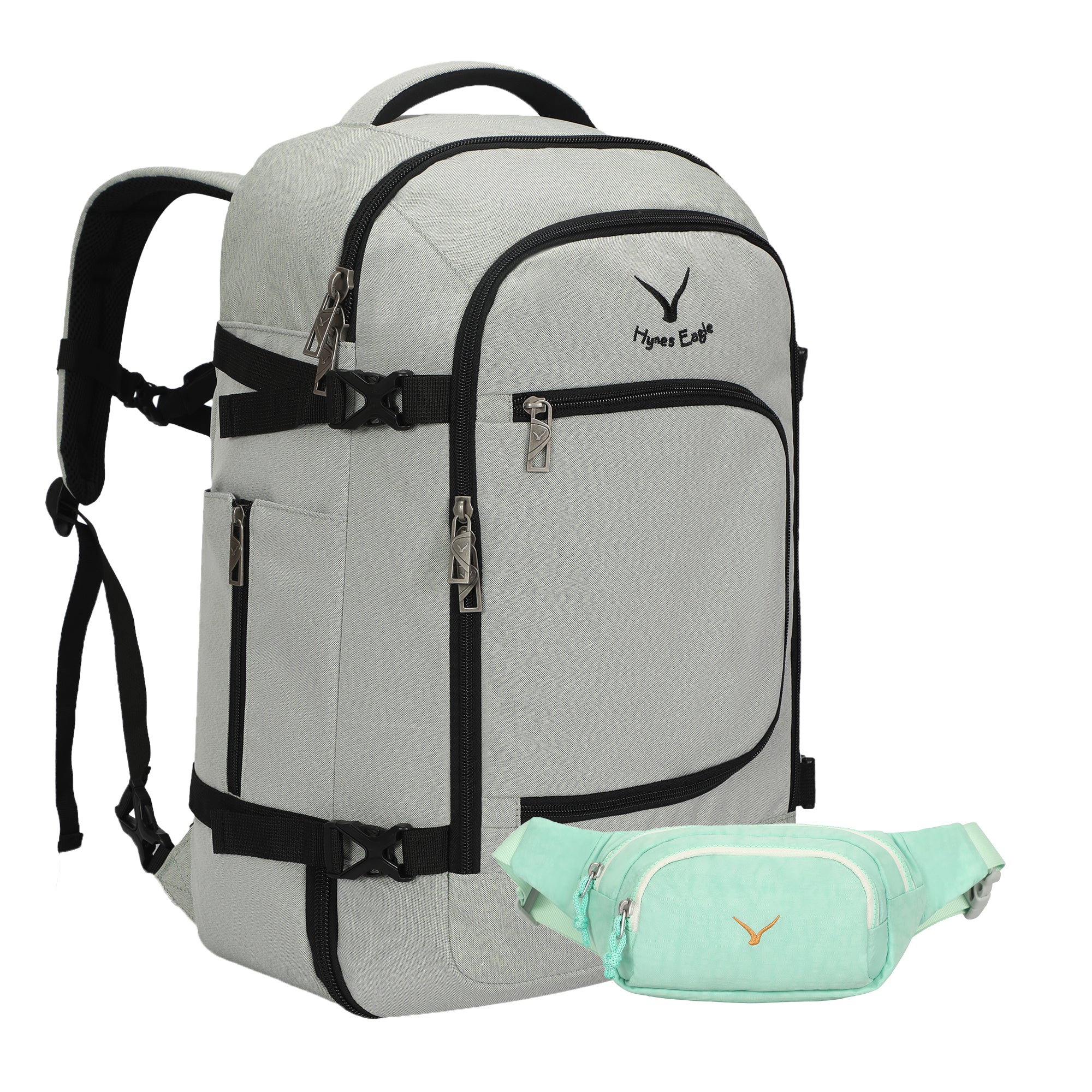 Classic Route 40L Carry On Backpack x  Fanny Pack