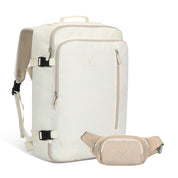 Compass 38L Carry On Luggage Backpack + Fanny Pack