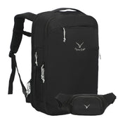 Hynes Eagle 40L Travel Backpack – Expandable Carry-On Luggage with Lap