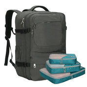 Voyager 44L Expandable Travel Backpack x PackPal Cube Set
