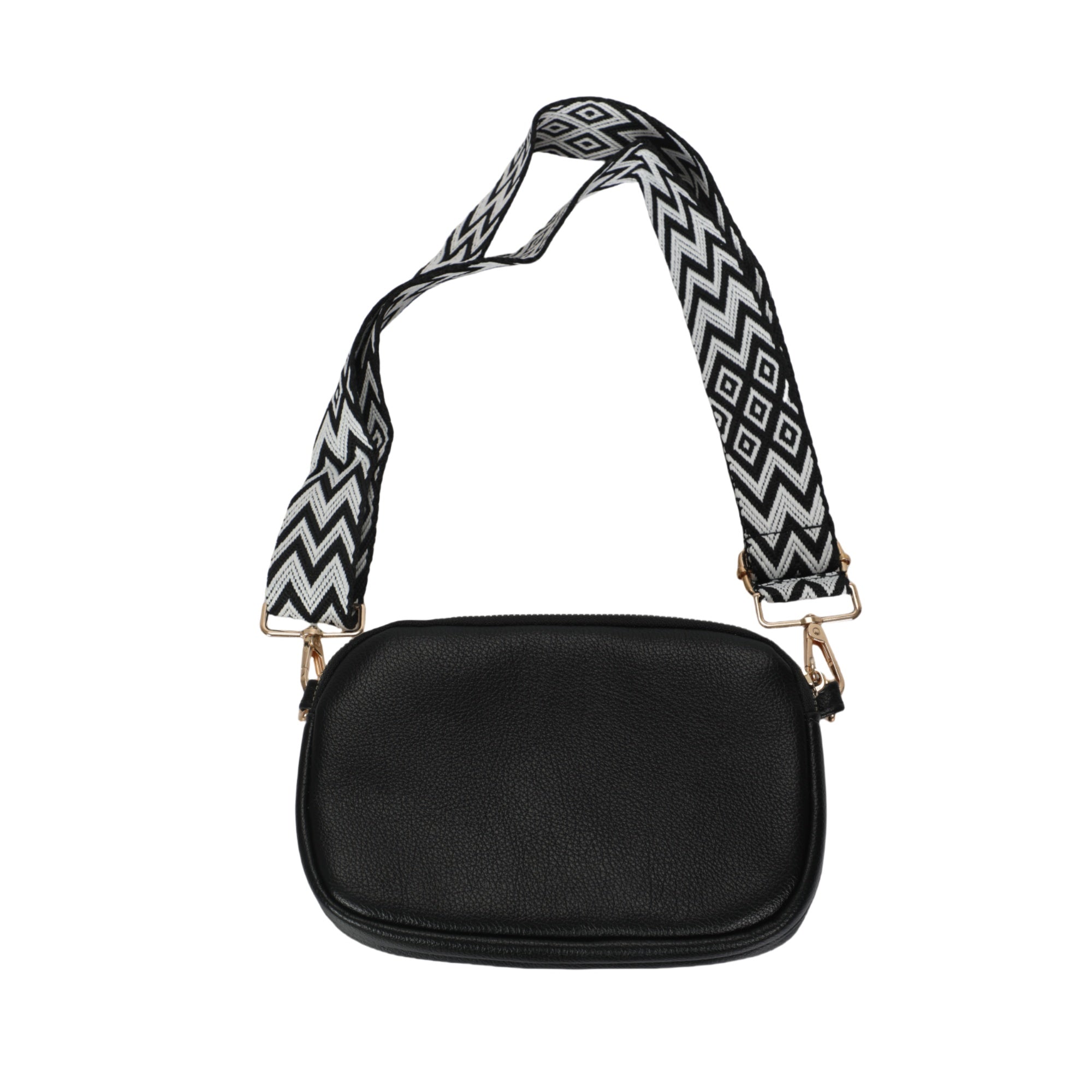 Hynes Eagle Compact Vegan Leather Crossbody – Convertible Strap Small PU Shoulder Bag