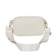 PU Crossbody Bag-Beige