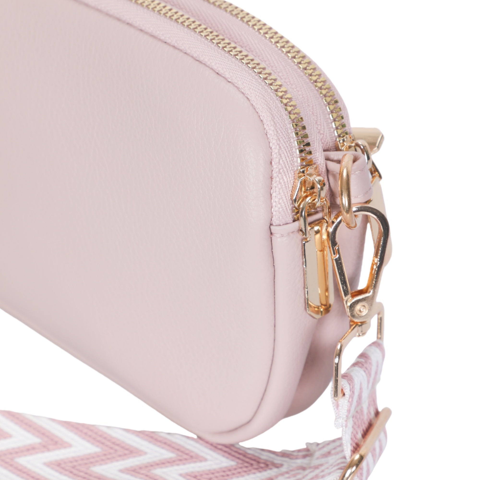 Hynes Eagle Compact Vegan Leather Crossbody – Convertible Strap Small PU Shoulder Bag